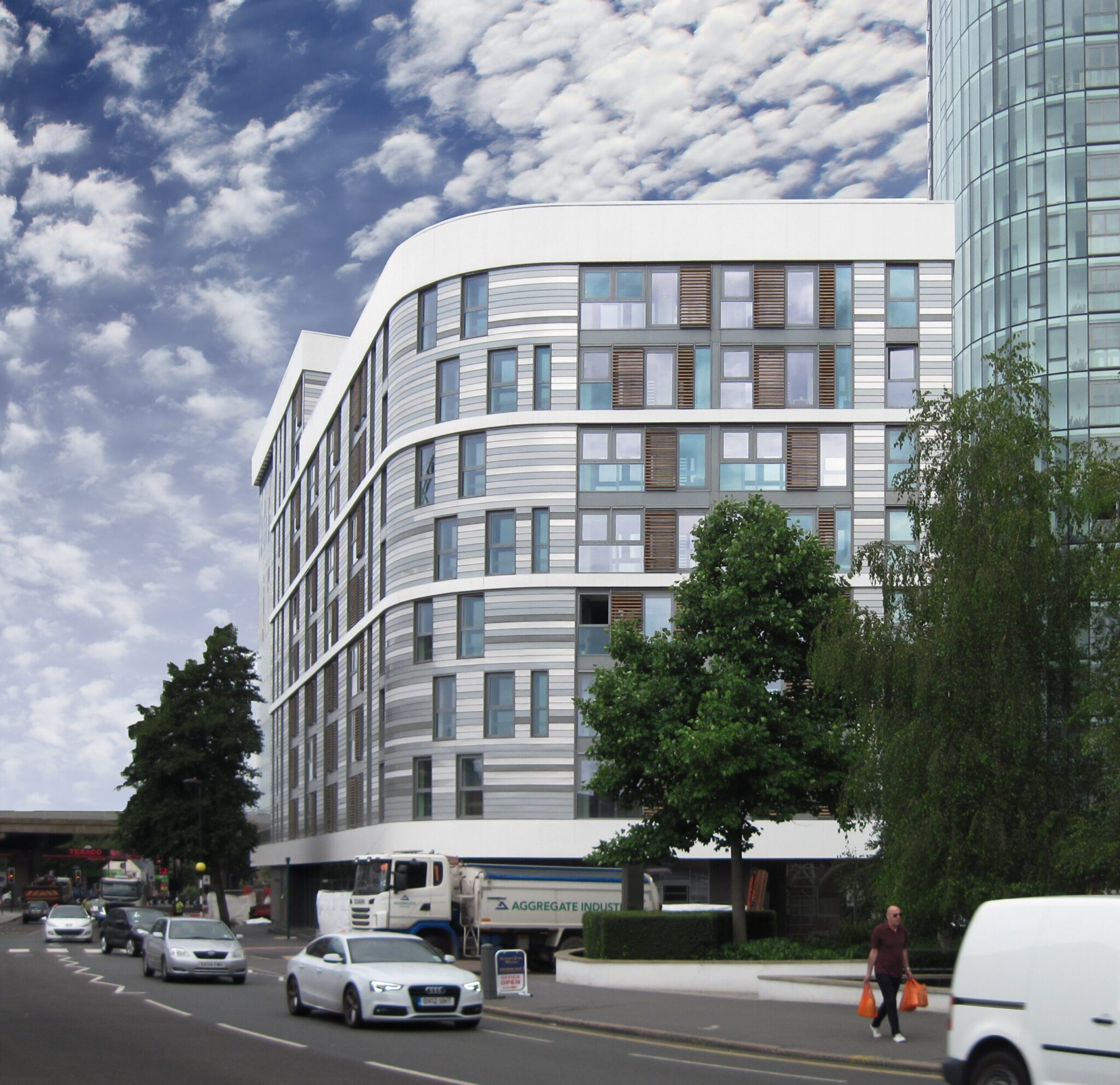 westgate house rainscreen cladding