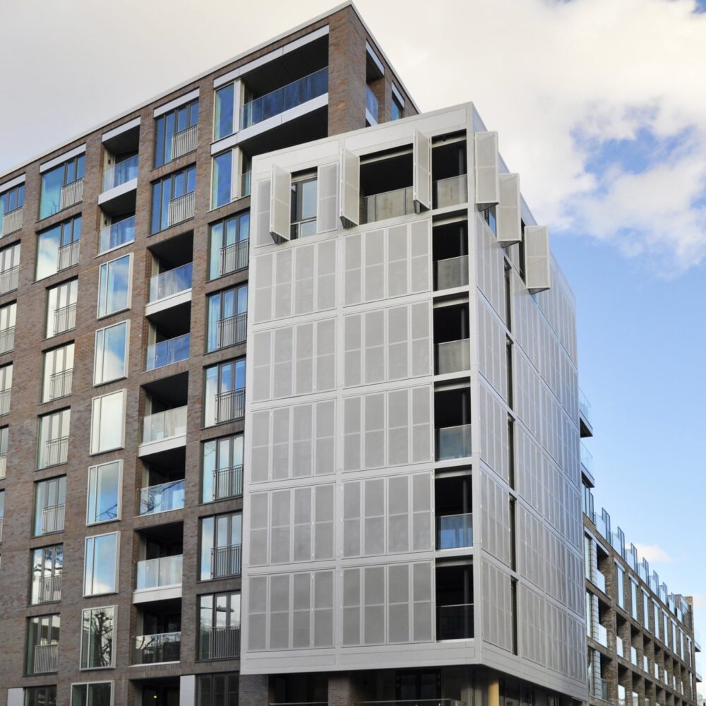 Bespoke Aluminium Perforated Panels used in City University ...