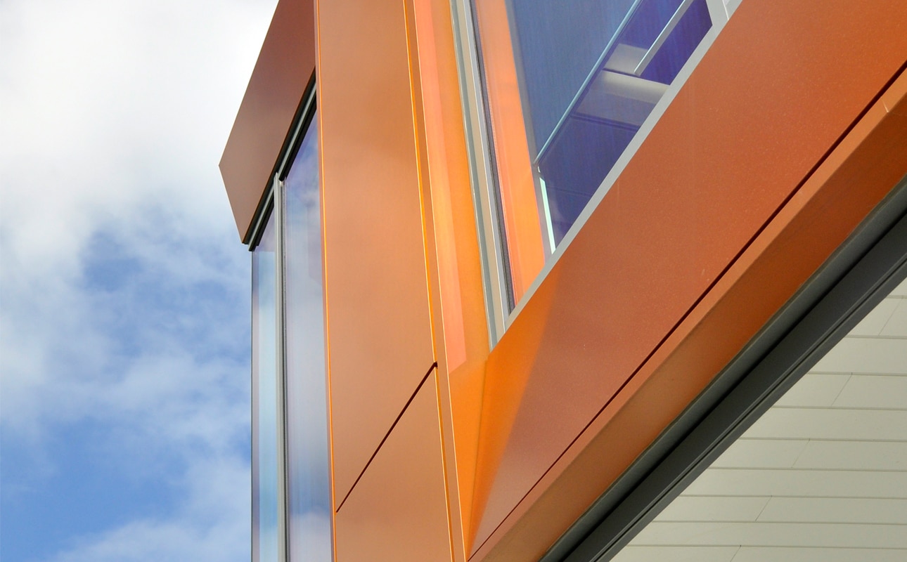 Statoil in Alucobond Rainscreen Cladding - Natural Copper 412