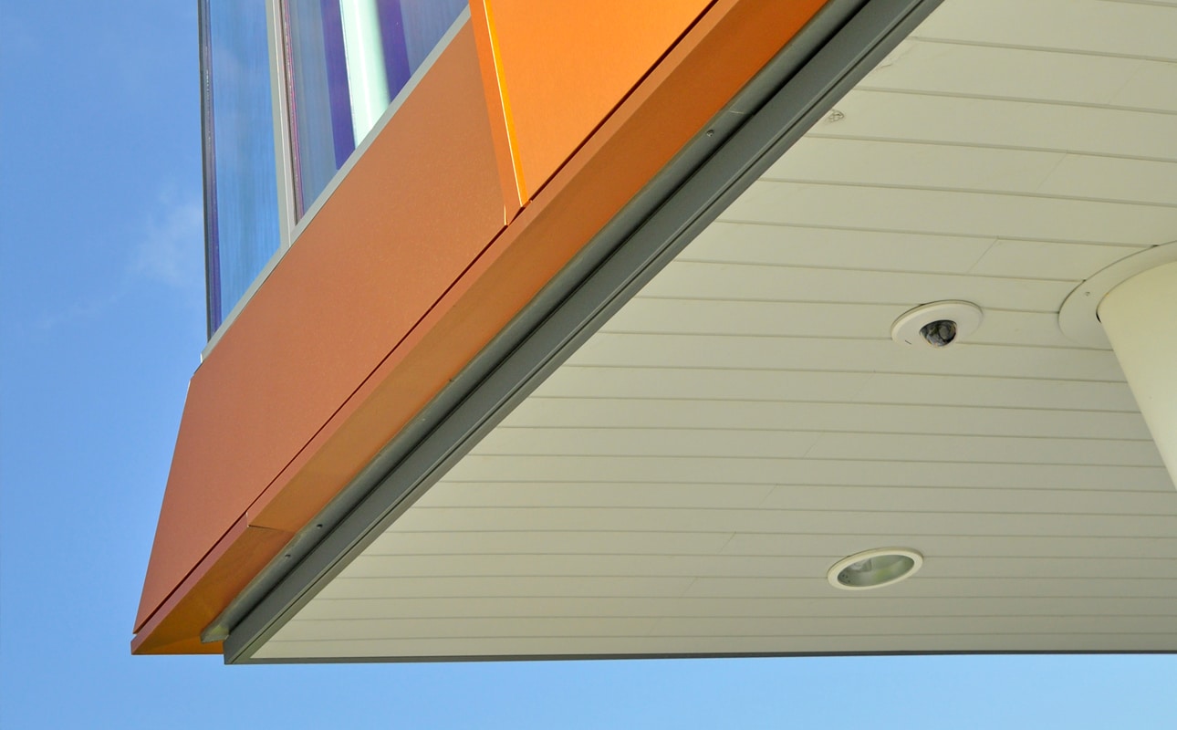 Statoil in Alucobond Rainscreen Cladding - Natural Copper 412