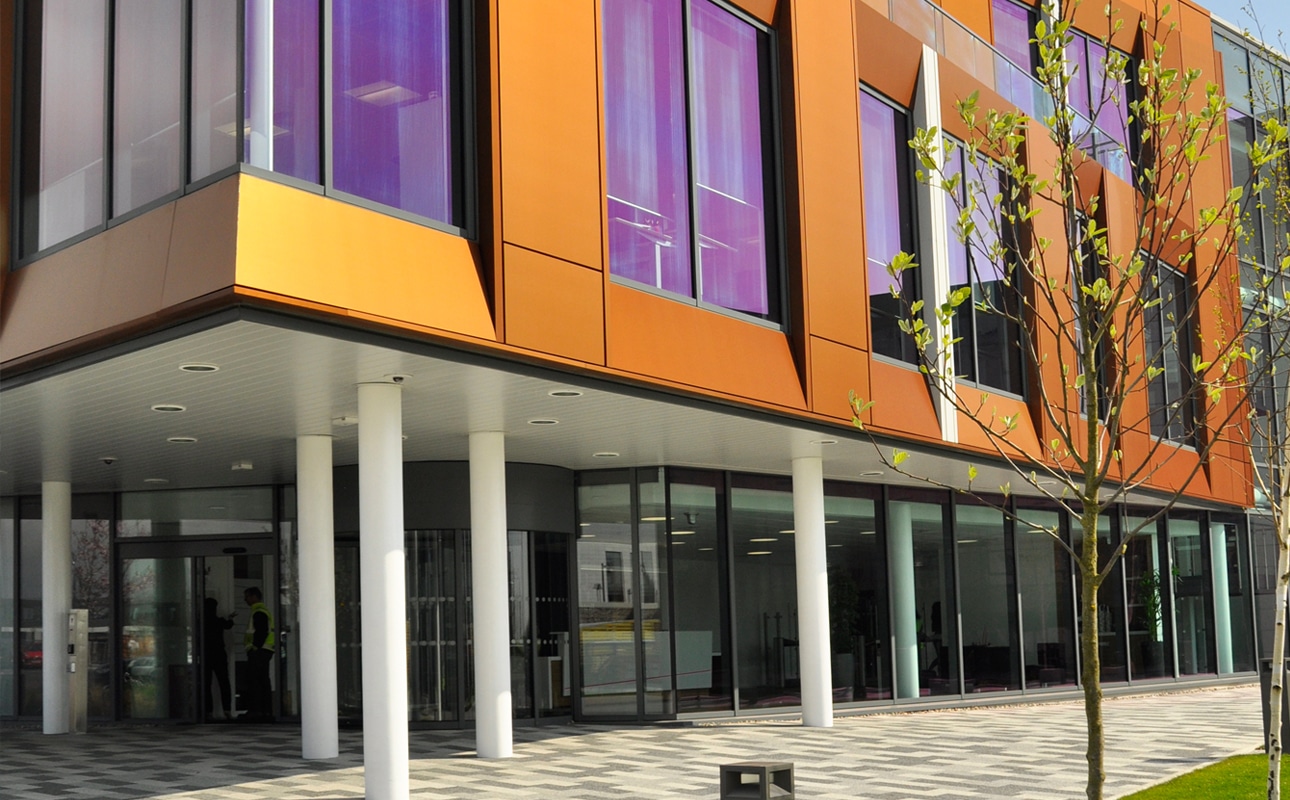 Statoil in Alucobond Rainscreen Cladding - Natural Copper 412