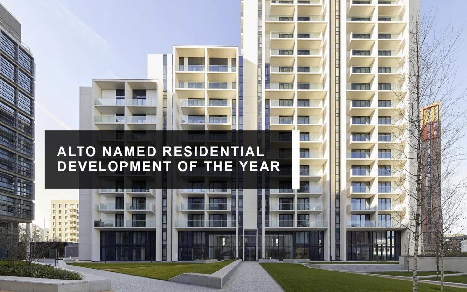 Alto Apartments Named Residential Development of the Year Sotech Optima