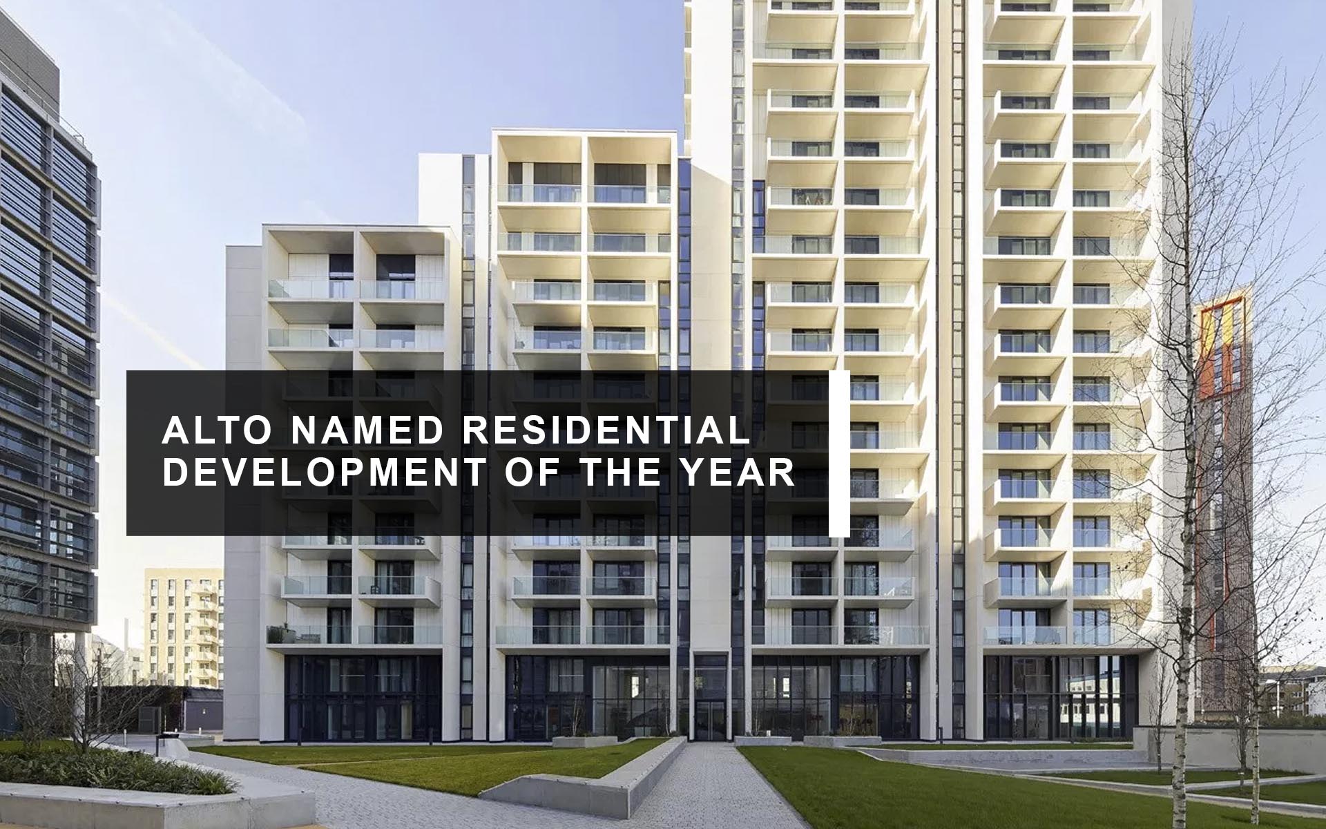 Alto Apartments Residential Development of the Year