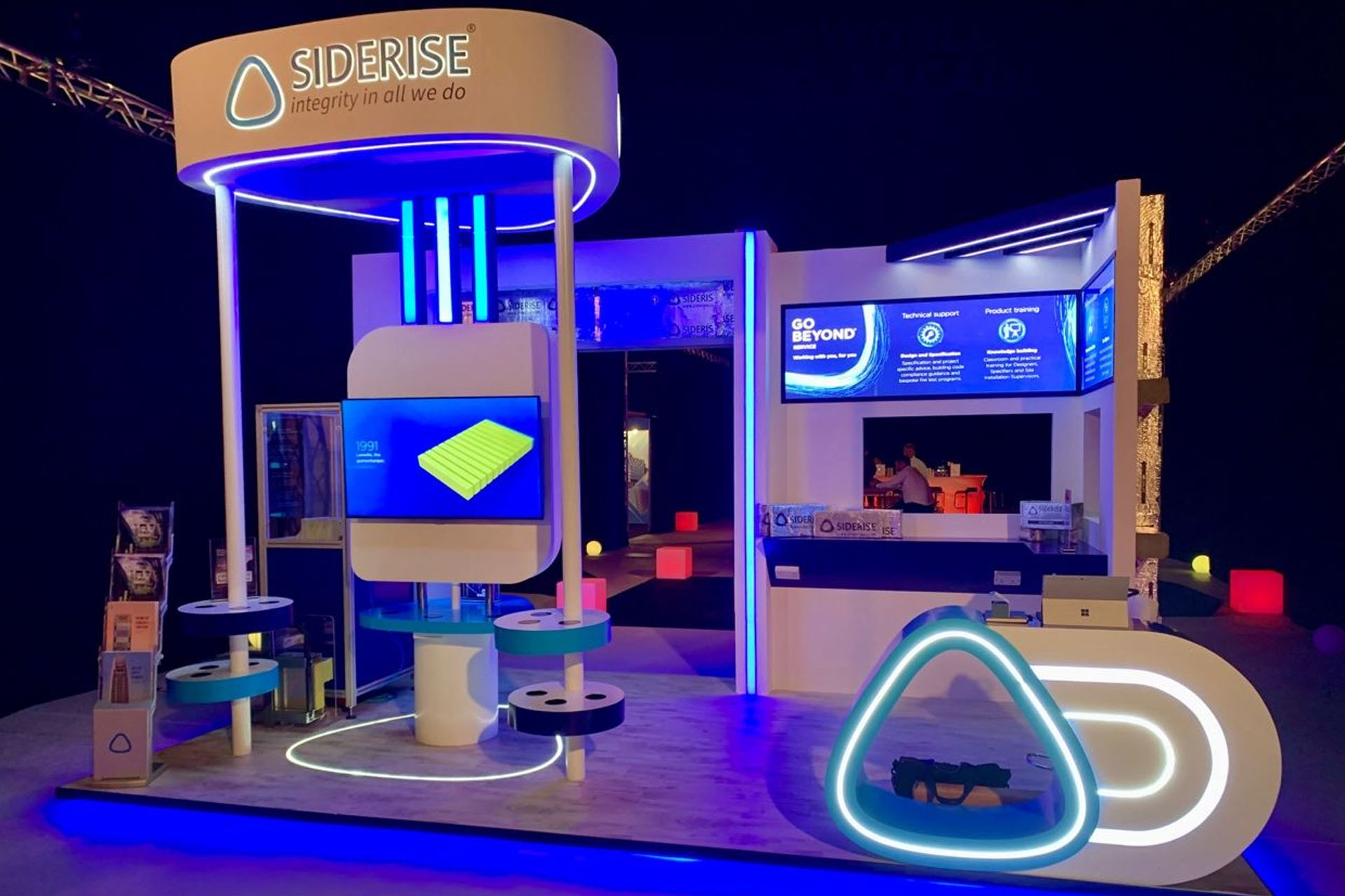 Siderise exhibit at Zak World of Facades Event Dubai