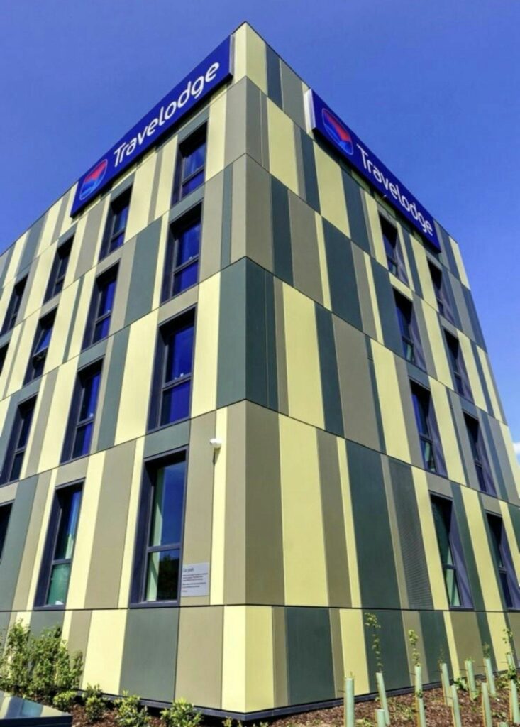 Travelodge - Abbey Wood Optima TFC and Optima IPC Rainscreen Cladding 2