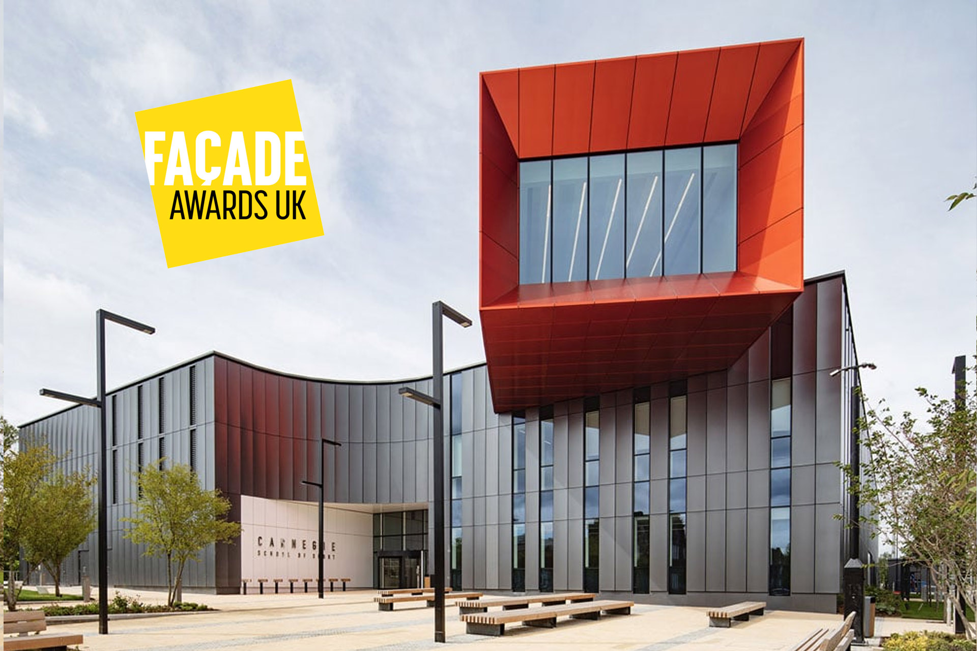 Leeds Beckett Facade Award Winning Building Rainscreen Cladding