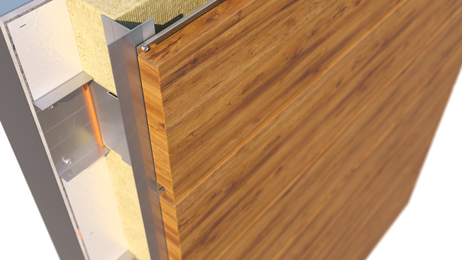 Interlock Plank Rainscreen - Sotech Optima