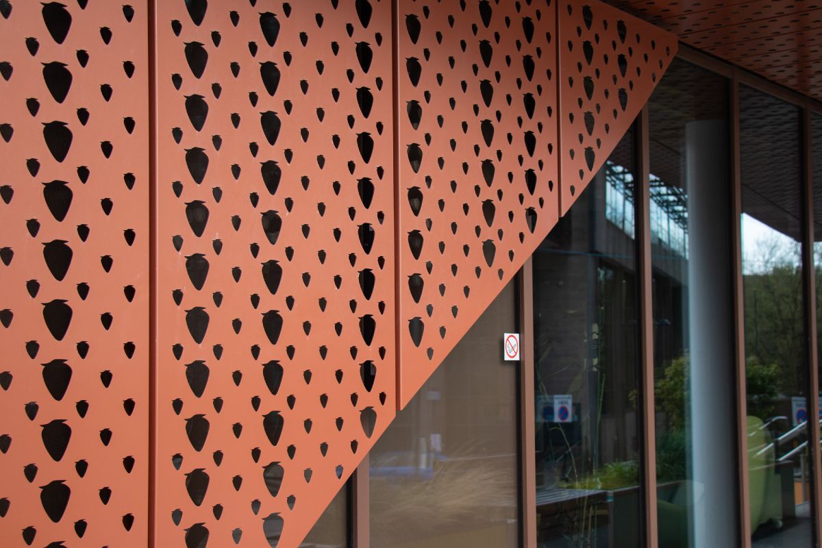 One Strawberry Lane Perforated Rainscreen