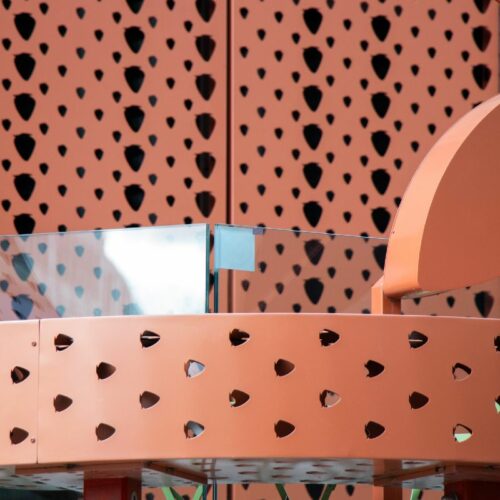 One Strawberry Lane Perforated Rainscreen