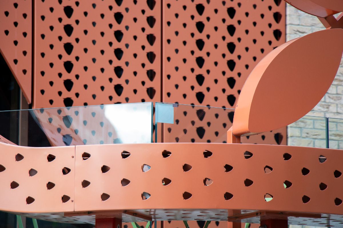 One Strawberry Lane Perforated Rainscreen
