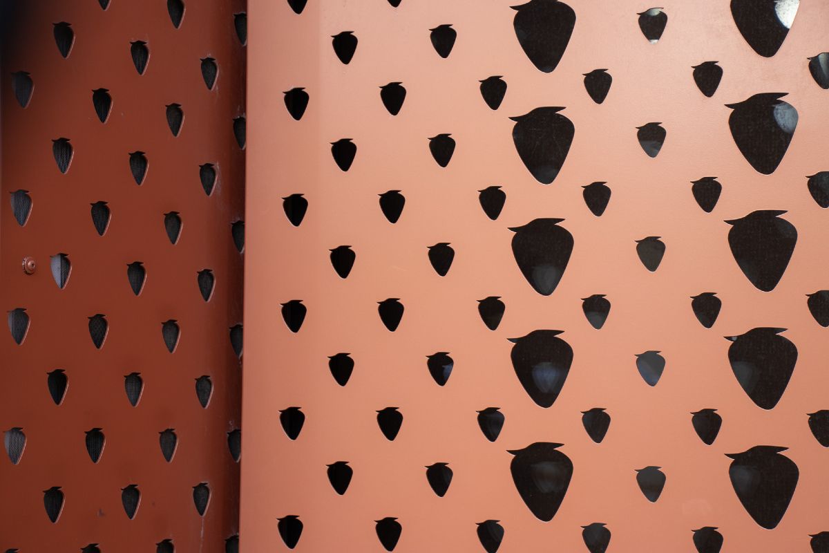 One Strawberry Lane Perforated Rainscreen