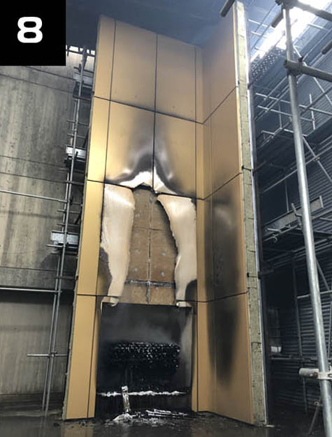 full scale fire testing 8