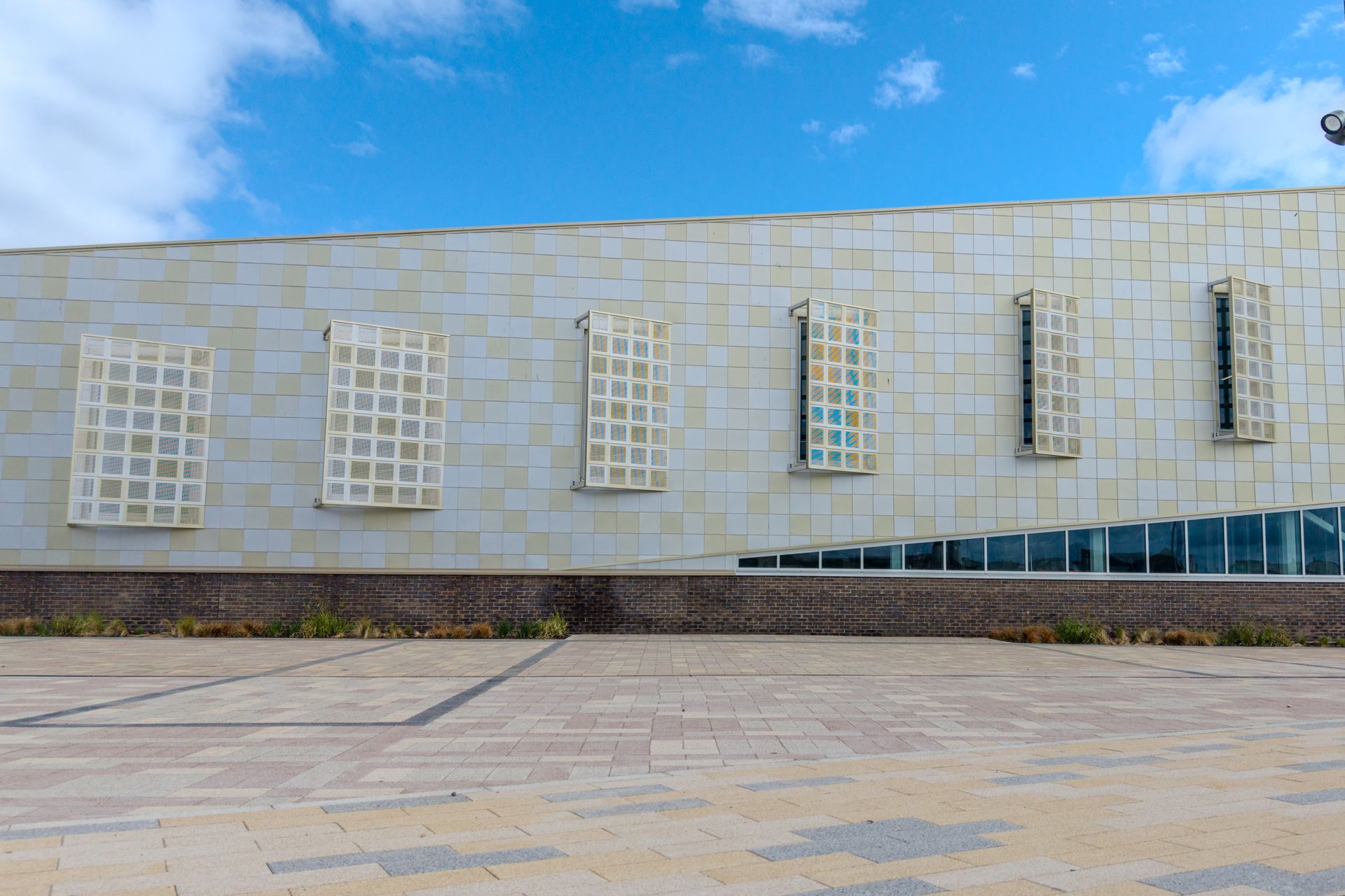 Sotech Optima Shingles Hartlepool Leisure Centre fins