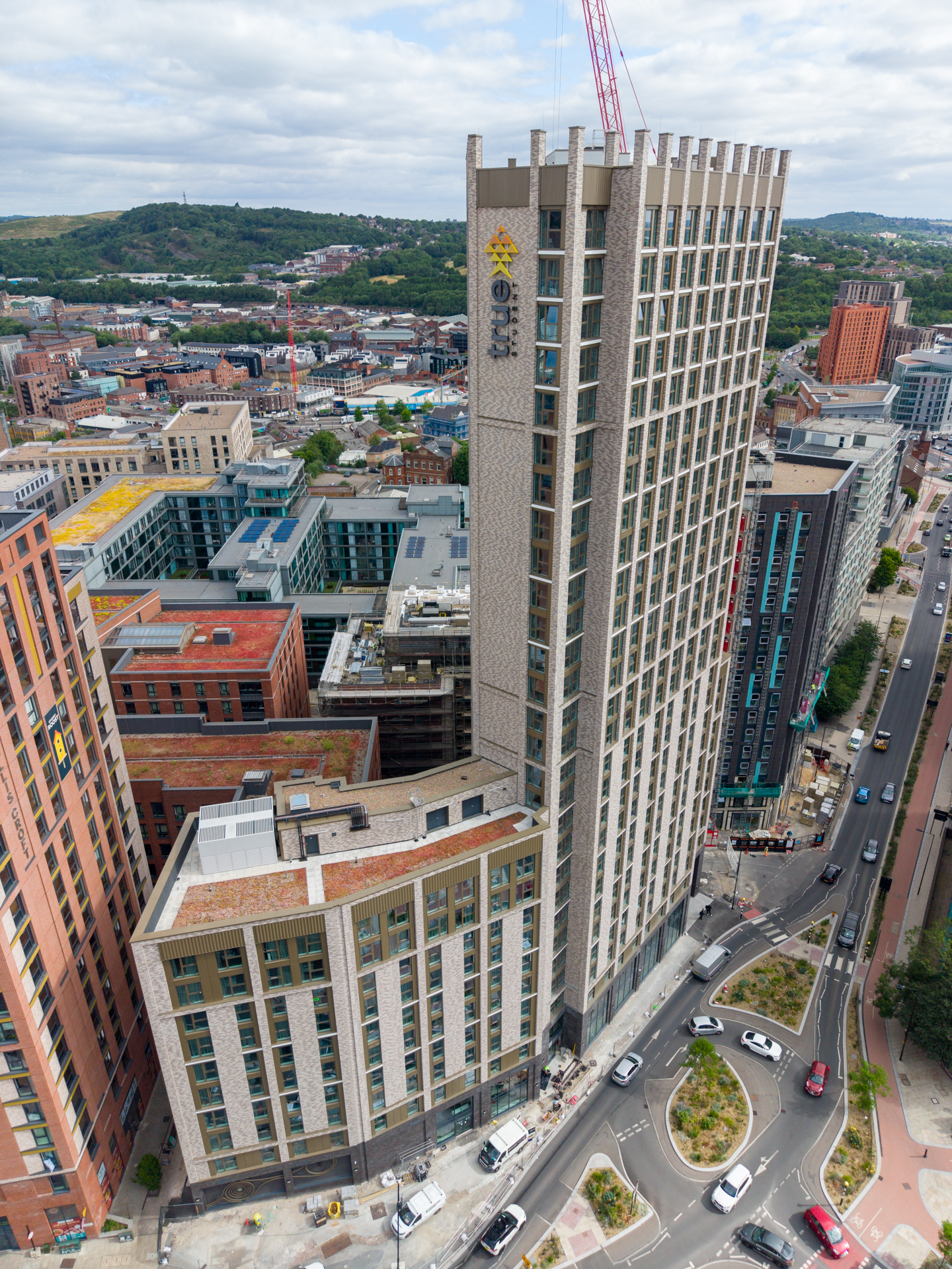 Hollis Croft High Rise Facade Sotech Rainscreen Cladding