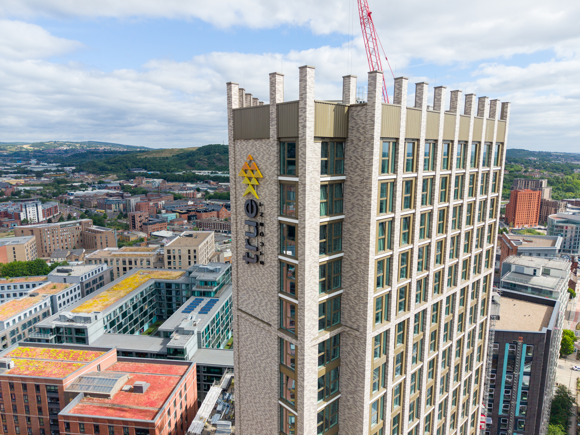 Hollis Croft High Rise Facade Sotech Rainscreen Cladding